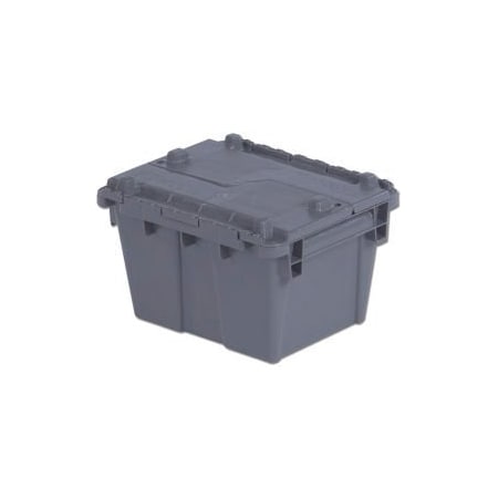 Lewisbins ORBIS Flipak Distribution Container FP03 - 11-3/4 x 9-3/4 x 7-11/16 Gray FP03 Blue